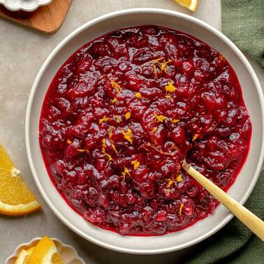 Cranberry Orange Sauce