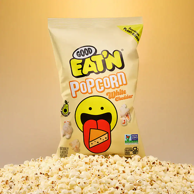 Good Eat’n Launches White Cheddar Popcorn & Spicy Nacho Cheeze Tortilla Chips