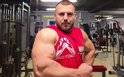 Vegan Armwrestler Sasho Andreev Just Took Home Two More Medals
