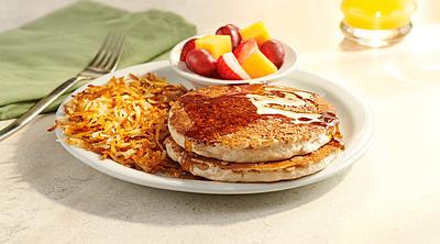 Denny’s Recognized by PETA for First Major US Diner Chain Vegan Pancake Offering