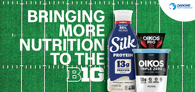 Danone Partners with Big Ten Conference to Promote Plant-Based Nutrition on College Campuses