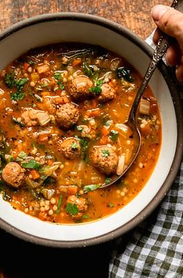Vegan Italian Wedding Soup