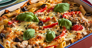 This no-boil baked vegan pasta is the easiest crowd-pleaser you’ll ever make