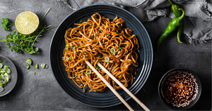 The spicy peanut butter noodles I've made 73 times and still crave weekly