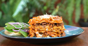 Vegan lasagna that’s rich, cheesy, and weeknight easy