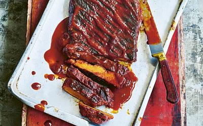 Sweet Cranberry Glazed BBQ Ribs