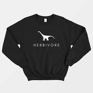 Herbivore Dinosaur Sweatshirt (Unisex)