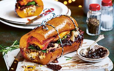 Vegan Christmas Day 7: Stuffed Squash Roast