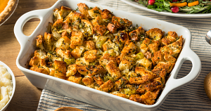 I went to a potluck with this vegan stuffing and got asked for the recipe 5 times