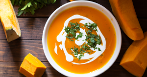 I finally convinced a fine-dining chef to share the secret ingredient to his vegan pumpkin soup—and it's life-changing