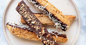 Gluten-Free Vegan Coconut Pecan Biscotti Recipe