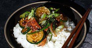 20-Minute Vegan Teriyaki Chicken Stir-Fry Recipe