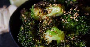 4-Step Charred Sesame Garlic Broccoli Recipe