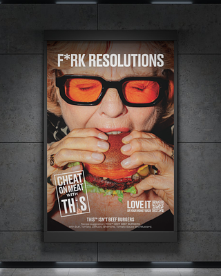 THIS Tells Londoners to “Cheat on Meat” in New “F*RK RESOLUTIONS” Campaign