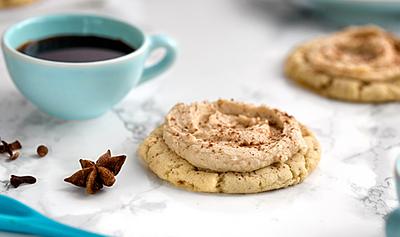 Award-Winning Vegan Chai Latte Sugar Cookies