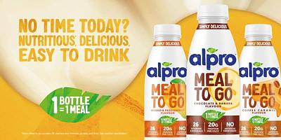 Alpro Launches Plant-Based Meal Replacement Drinks With 20g of Protein