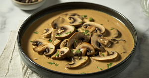 This creamy mushroom stroganoff transported me straight back to my mom's kitchen circa 1987 and it's completely plant-based