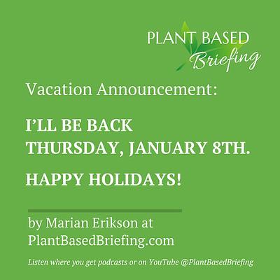 Vacation Announcement - Be Back Thursday Jan 8 2026