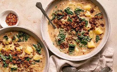 Vegan Zuppa Toscana Soup