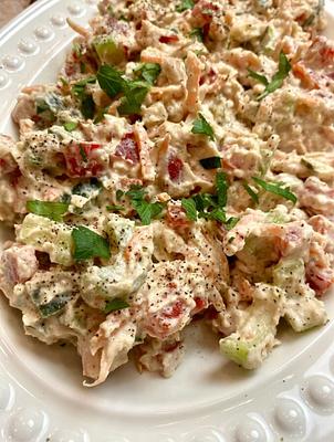Vegan “Chicken” Salad (Oil-free)