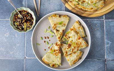 Make These Savory Spring Onion Pancakes For Pancake Day