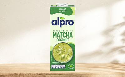 Alpro Launches UK’s First Matcha-Flavored Coconut And Soy Milk