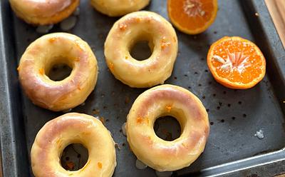 Try These Zesty Mandarin Donuts