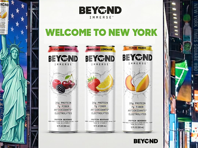Beyond Meat Debuts Protein Drinks in NYC Retail with Big Geyser Partnership