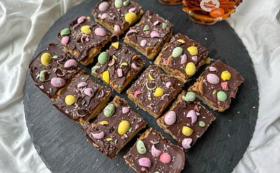 Millionaire Mini Egg Maple Shortbread
