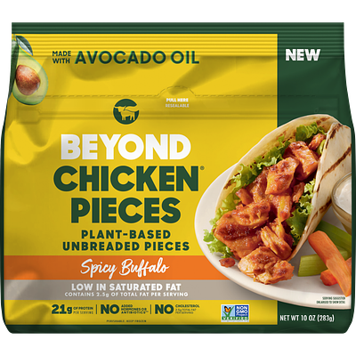 Spicy Buffalo Joins Beyond Meat’s Chicken Lineup in 2,000-Store Kroger Rollout