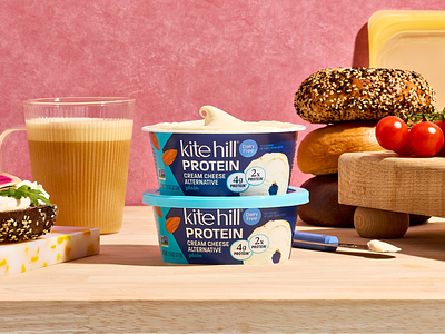 Kite Hill’s New Vegan Cream Cheese Has Double the Protein of Dairy