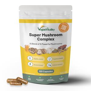 Super Mushroom Complex: A Formula Of 6 Powerful Mushrooms