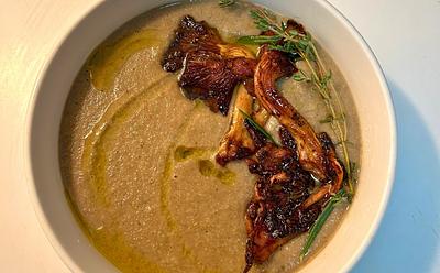 Mushroom Parsnip Soup