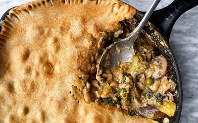 This Cozy Leeky Bean Pie Is A Seasonal Hit