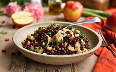 15-Minute Vegan Apple Summer Salad