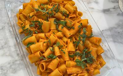 Creamy Roasted Red Pepper Pasta