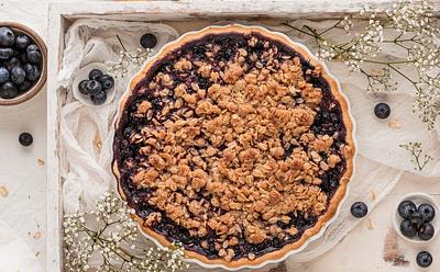 Blueberry Crumble Pie