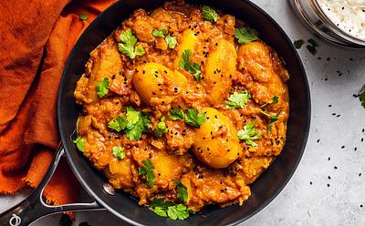 Vegan Dum Aloo (Potato Curry)