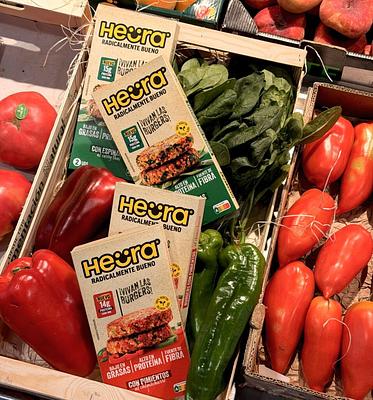 Heura Launches Legume and Vegetable Burger Range in Spain