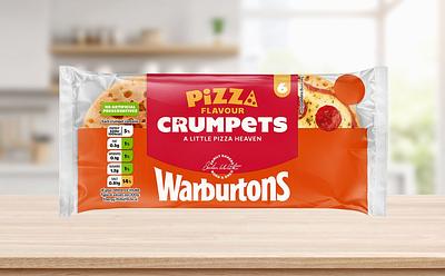 Warburtons Introduces Vegan Pizza-Flavored Crumpets
