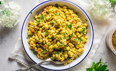 Vegan Curried Chickpea Salad