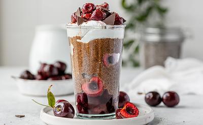 Black Forest Chia Pudding