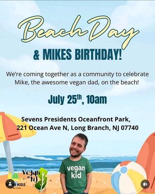BEACH DAY & MIKES BIRTHDAY!
