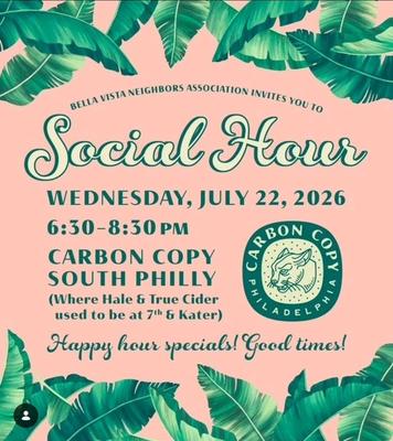 Social Hour at CARBON COPY SOUTH PHILLY