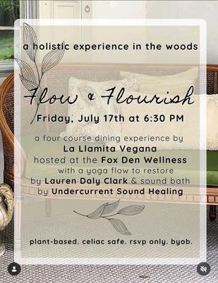 Flow & Flourish: a holistic experience in the woods