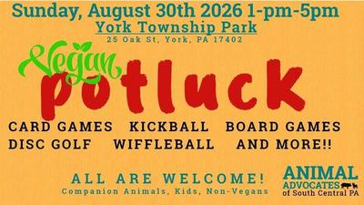 2026 Central PA Vegan Potluck Picnic