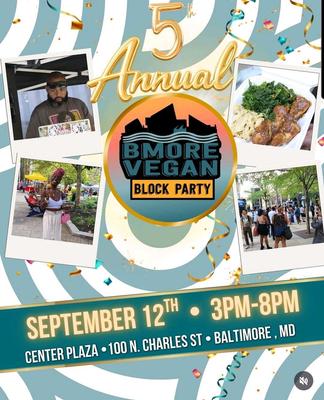 5th Annual Bmore Vegan Block Party
