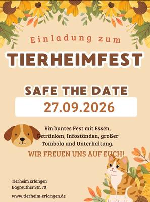 Einladung zum TIERHEIMFEST