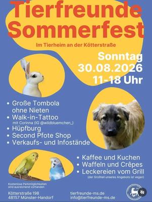 Tierfreunde Sommerfest