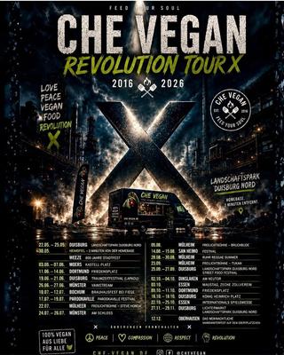 Che Vegan Revolution Tour X at PAROOKAVILLE FESTIVAL